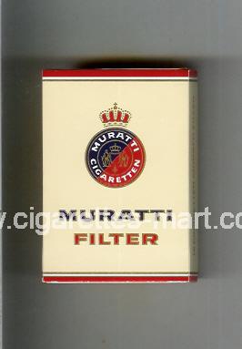 Muratti (german version) (design 2) (Filter) ( hard box cigarettes )