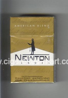 Newton (Lights / American Blend) ( hard box cigarettes )