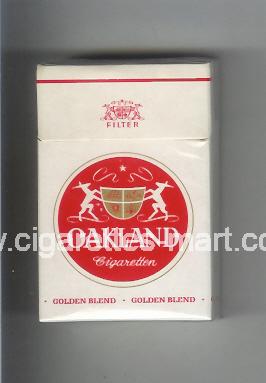 Oakland (german version) (Golden Blend / Filter) ( hard box cigarettes )