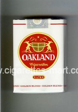 Oakland (german version) (Golden Blend / Filter) ( soft box cigarettes )