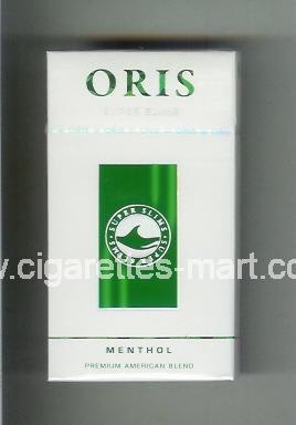 Oris (design 4) (Super Slims / Menthol) ( hard box cigarettes )
