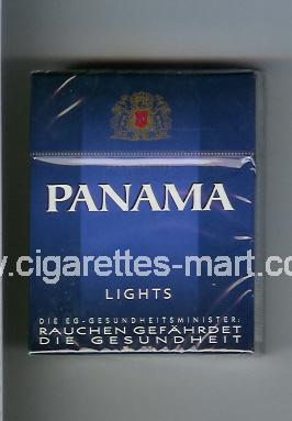 Panama (german version) (design 2) (Lights) ( hard box cigarettes )
