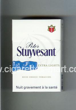 Peter Stuyvesant (collection design 1) (Extra Lights) ( hard box cigarettes )