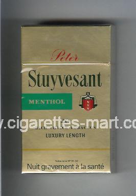 Peter Stuyvesant (design 2) (Menthol) ( hard box cigarettes )