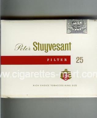 Peter Stuyvesant (design 3) (Filter) ( box cigarettes )