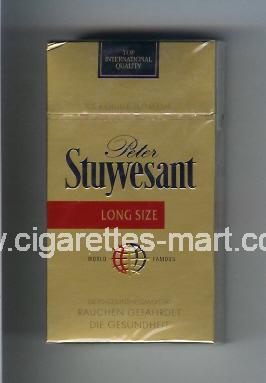 Peter Stuyvesant (design 4) ( hard box cigarettes )