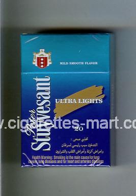 Peter Stuyvesant (design 5) (Ultra Lights) ( hard box cigarettes )