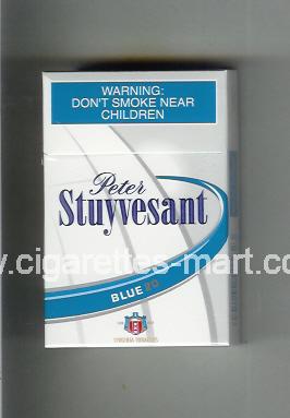 Peter Stuyvesant (design 8) (Blue) ( hard box cigarettes )