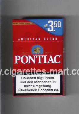 Pontiac (American Blend / Quality Blend) ( hard box cigarettes )