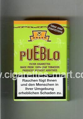 Pueblo (Green) ( hard box cigarettes )