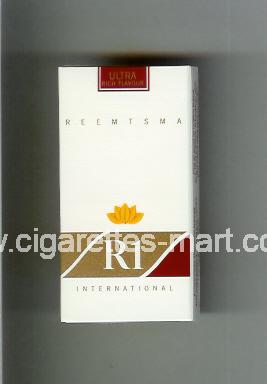 R 1 (design 2) (Ultra Rich Flavour / International) ( hard box cigarettes )