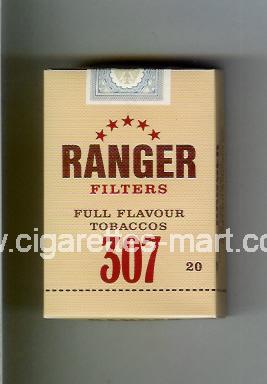 Ranger (german version) 307 (Filters / Full Flavour Tobaccos) ( hard box cigarettes )