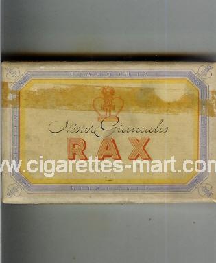 Rax (Nestor Gianadis) ( box cigarettes )