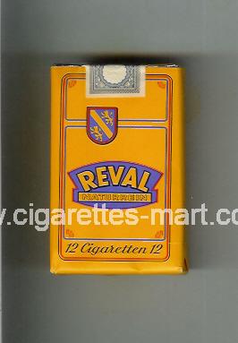 Reval (design 2) (Naturrein / Cigaretten) ( soft box cigarettes )