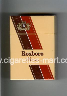 Roxboro (german version) (design 1) (Brown) ( hard box cigarettes )