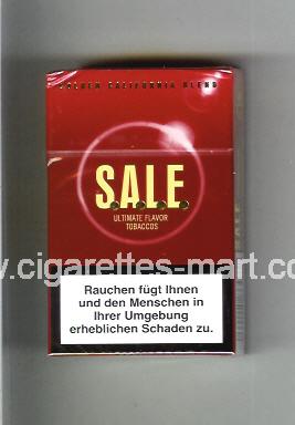 Sale (Golden California Blend) ( hard box cigarettes )