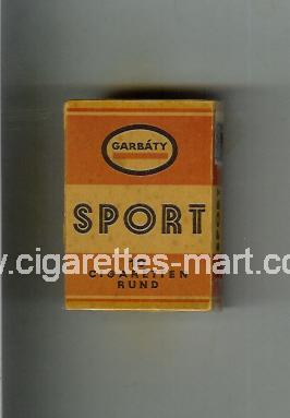 Sport (german version) (design 1) (Garbaty) ( hard box cigarettes )