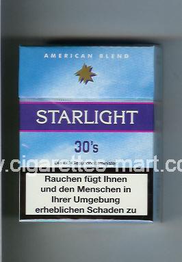 Starlight (design 1) (American Blend) ( hard box cigarettes )