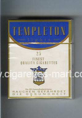 Templeton (design 1) (Lights) ( hard box cigarettes )