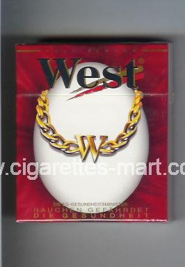 West (collection design 10D) (Full Flavor) ( hard box cigarettes )