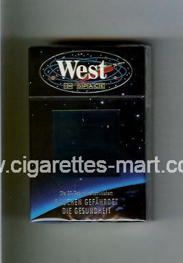 West (collection design 11A) (In Space) ( hard box cigarettes )