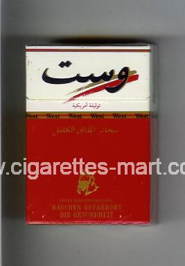 West (collection design 12A) (T) ( hard box cigarettes )