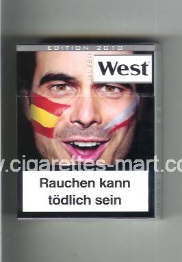 West (collection design 13F) (Edition 2010 / Silver) ( hard box cigarettes )