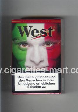 West (collection design 15E) (Edition 2006) ( hard box cigarettes )
