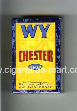 WY Chester (design 2) (Filter) ( hard box cigarettes )