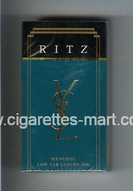 YSL (design 1) Ritz (Menthol) ( hard box cigarettes )