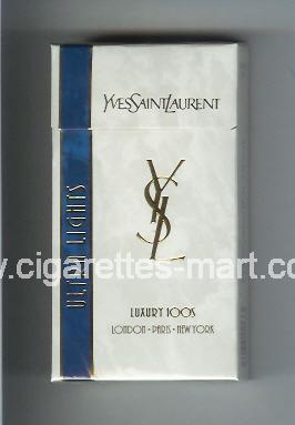 YSL (design 2) Yves Saint Laurent (Ultra Lights / Luxury) ( hard box cigarettes )