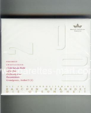 2000 (german version) ( box cigarettes )