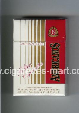 Americanos (Filters) ( hard box cigarettes )
