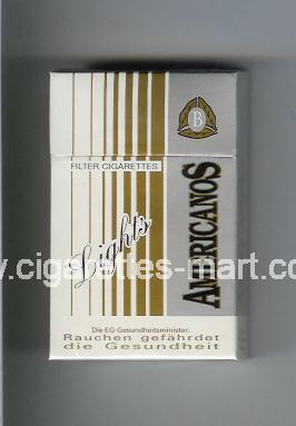 Americanos (Lights) ( hard box cigarettes )