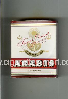 Arabis (design 2) (Kosmos / Feiner Orient / Exquisit) ( hard box cigarettes )