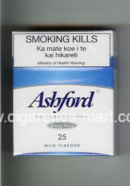 Ashford (design 1) (Mild Flavour) ( hard box cigarettes )