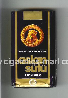 Aslan Sutu (Lion Milk) ( soft box cigarettes )