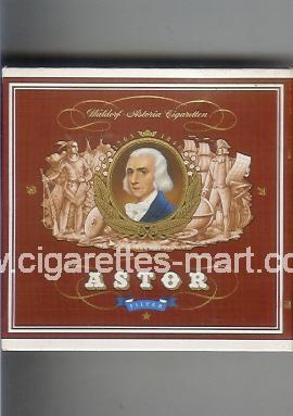 Astor (german version) (design 2) (Filter) ( box cigarettes )