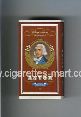 Astor (german version) (design 2B) (Filter) ( hard box cigarettes )