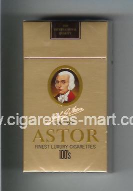 Astor (german version) (design 3A) (Finest Luxury Cigarettes) ( hard box cigarettes )