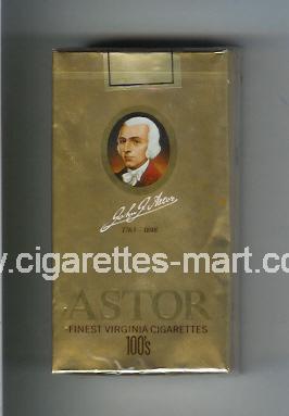 Astor (german version) (design 3A) (Finest Virginia Cigarettes) ( soft box cigarettes )