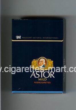 Astor (german version) (design 4A) (Mild / Filter Cigarettes) ( hard box cigarettes )
