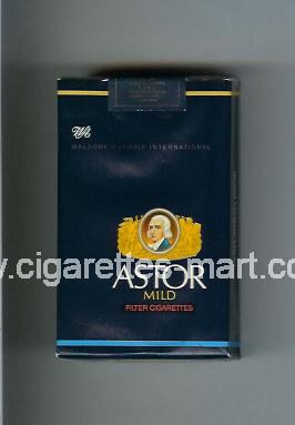 Astor (german version) (design 4A) (Mild / Filter Cigarettes) ( soft box cigarettes )