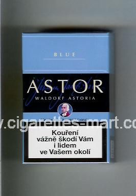 Astor (german version) (design 5) (Blue) ( hard box cigarettes )