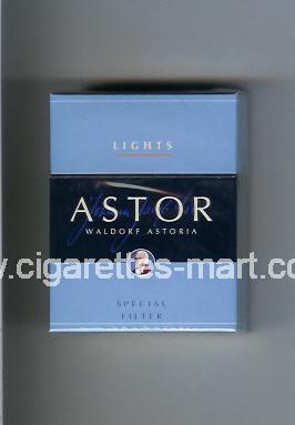 Astor (german version) (design 5) (Lights) ( hard box cigarettes )