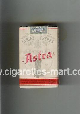 Astra (german version) (design 1A) (Kyriazi Freres) ( hard box cigarettes )
