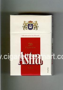 Astra (german version) (design 2) ( hard box cigarettes )
