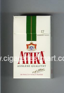 Atika (design 3) (Auslese Qualitat) ( hard box cigarettes )
