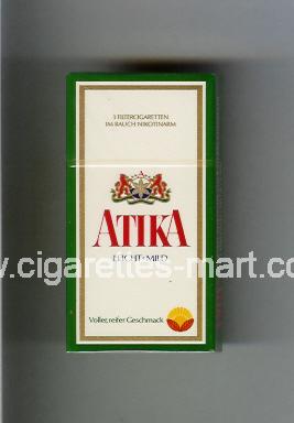 Atika (design 5) (Leich + Mild) ( hard box cigarettes )