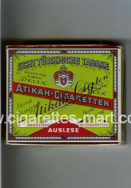 Atikah - Cigaretten (Echt Turkische Tabake / Auslese) ( box cigarettes )